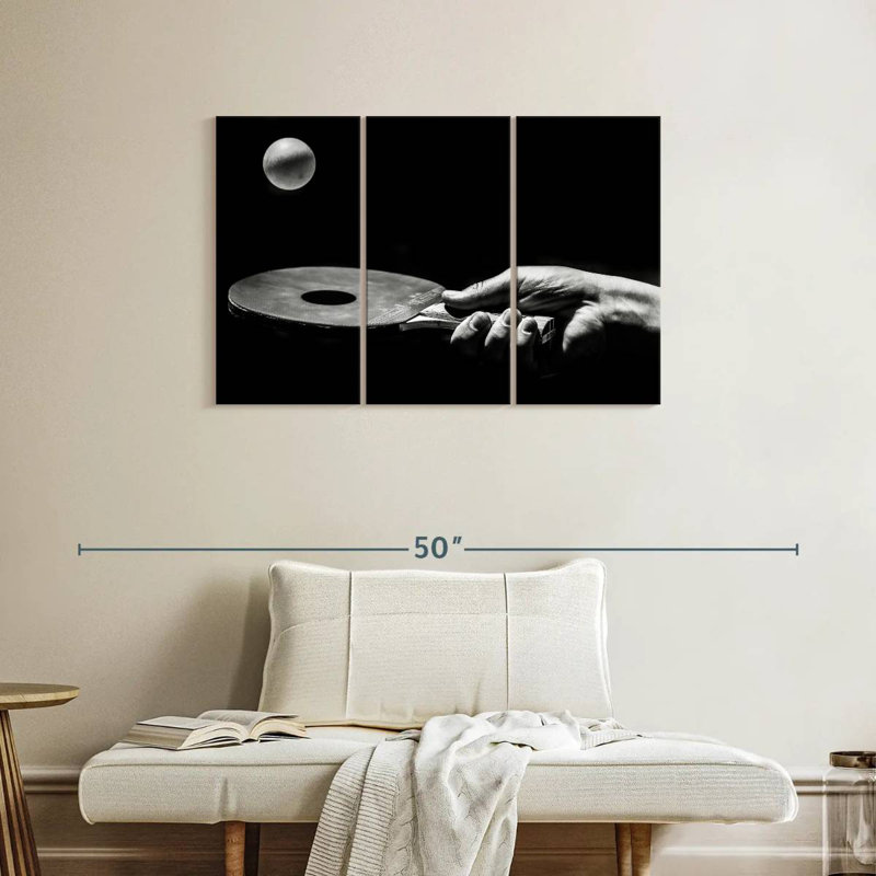 Sireci Ping Pong Practice, 24" H x 38" W
