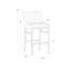 Tabouret de bar Halden - crème Bravo-1050239848-1043902842