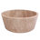 TashMart 16'' Almond And Beige Stone Circular Bathroom Sink