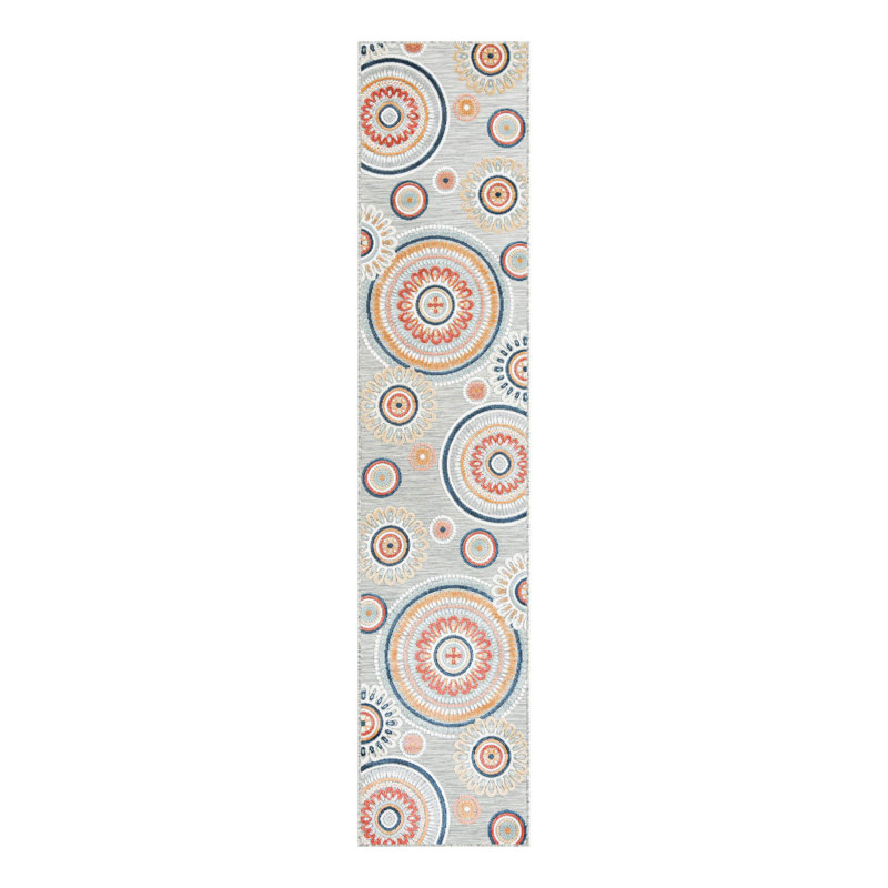 Tapis spiralé Firman, Tapis de couloir 2 pi 7 po x 12 pi