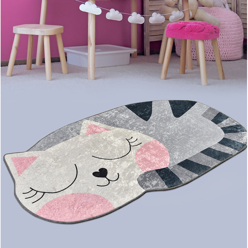 Cragmont Columbus Shaggy Grey/Beige Rug