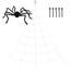 Giant Halloween Spider Web