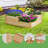 Nkrumah Wood Raised Garden Bed