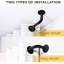Coppell Extendable Metal Single Curtain Pole Room Darkening Curtain Rod-2054741868-2054741881