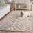 Andresky Hand Tufted Wool Ikat Rug-223137318