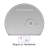 Arto Arch Lighted Backlit Bathroom Vanity Mirror Anti Fog Dimmable 3 Color Adjustable Wall Mirror-1399235416