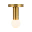 1 - Light LED Semi Flush Mount-1187281044