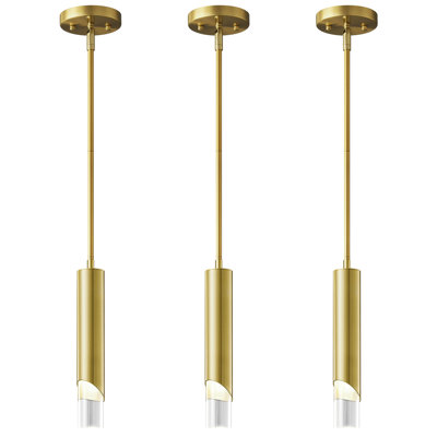 Mini-luminaire suspendu moderne dans la cuisine avec luminaire suspendu pour la chambre à coucher, petit lustre pour îlot de cuisine et bar (paquet de 2)