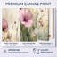Décoration murale sur toile Blush Poppy Field Whisper II - rose floral-831040590-831040586