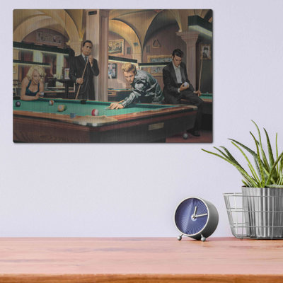 «Game of Fate» par Chris Consani, art mural en métal