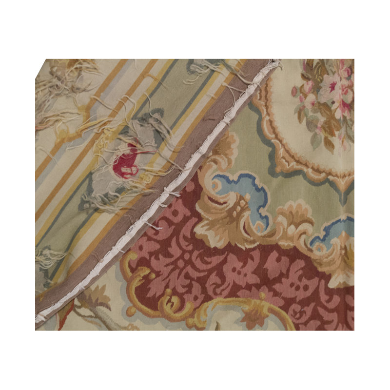 Aubusson Renaissance Wool Oriental Area Rug