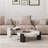 White Coffee Table With Side Table White