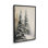«Winter Pines I» par Jo Moulton, reproduction d'art