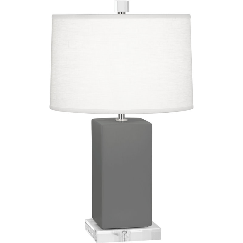 Harvey Table Lamp, 19.13" H x 11.5" W x 11.5" D, Ash