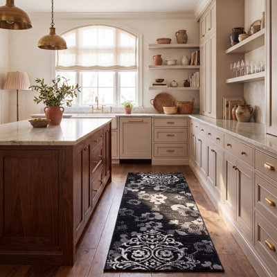 Tapis floral Bronti Performance