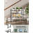  2-Tier Shoe Rack 33'' Wide, Metal Mesh Shoe Shel for Closet, Stackable and Adjustable-509888948
