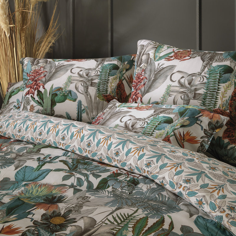 CXL By Christian Lacroix Floral Duvet Cover Set with Pillowcases, Super King - 2 Pillowcases (63 x 63 cm)