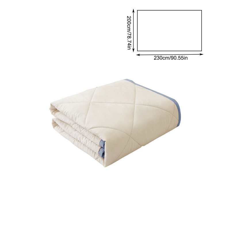 Courtepointe en coton Summer Washed