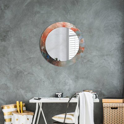 Huldar Glass Flat Wall Mirror