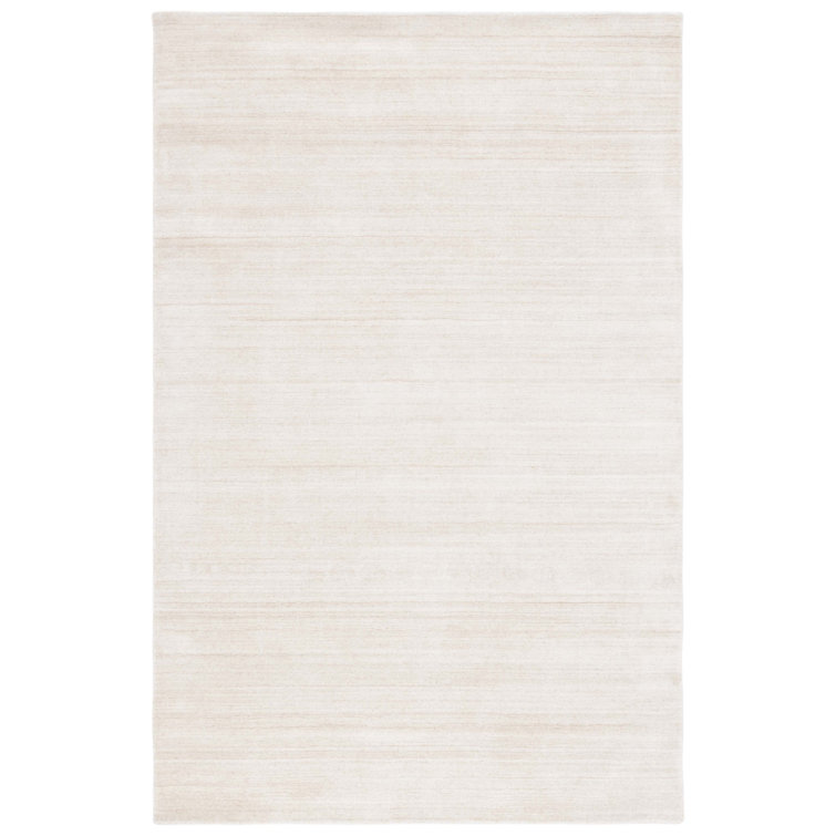 Lavonia Hand-Woven Flatweave Wool Beige Area Rug