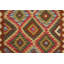 Geometric Wool Hand Woven 160cm X 198cm Area Rug