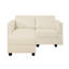 Canapé modulaire convertible en L avec canapé Shealene-1097687786