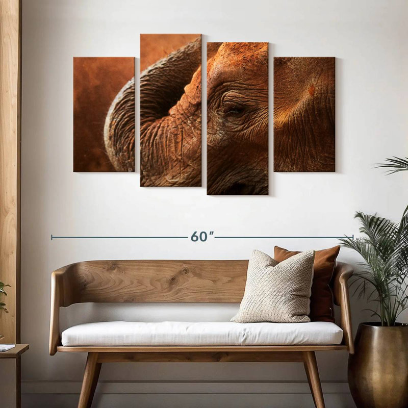Brampt Sleeping Mammoth, 32" H x 52" W
