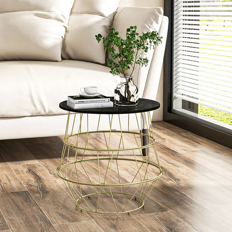 Table de bout avec cadre Gregoria