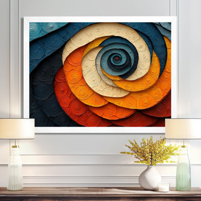 Omika, géométrique, éclipse de biomorphisme, galaxie II - spirales abstraites, art mural