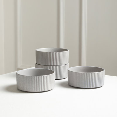 Stone Lain Haven 4-Piece Bowl Set Stoneware
