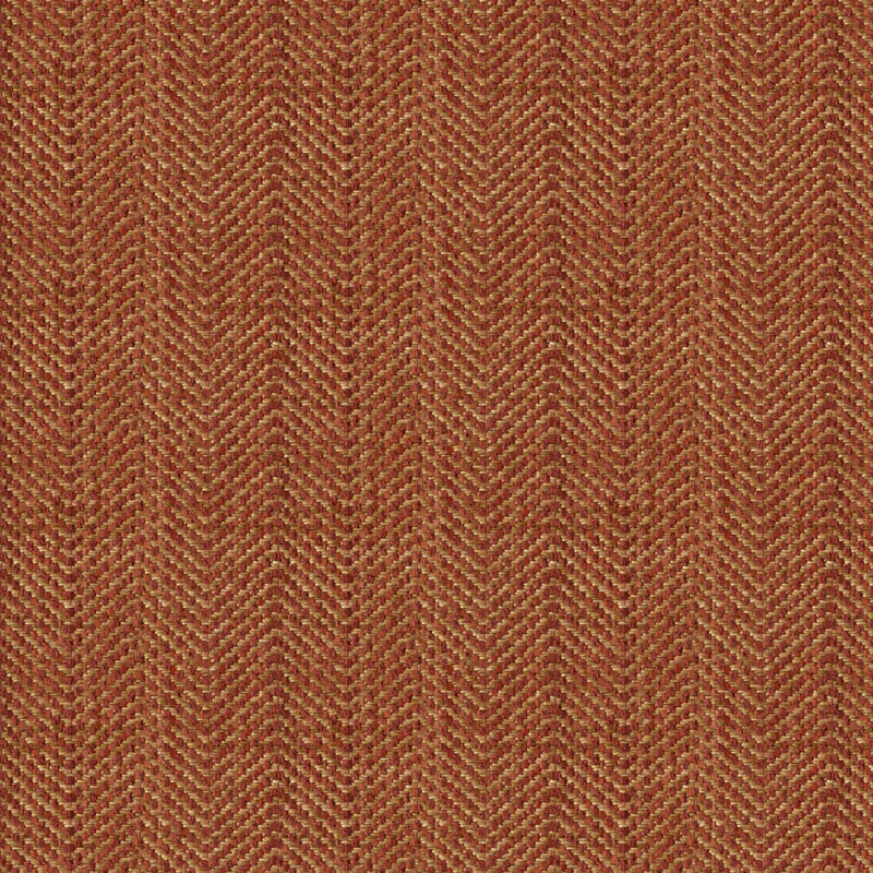 Polyester, Acrylic and Cotton Fabric, Yellow/Orange