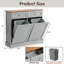 Armoire poubelle inclinable Havant-101920072