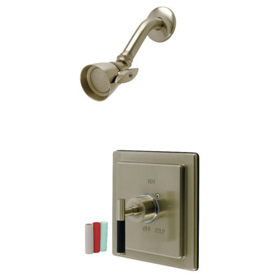 Kingston Brass Kaiser Single-Handle Pressure Balanced Tub and Shower Faucet