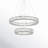 Adela Dimmable Tiered Chandelier