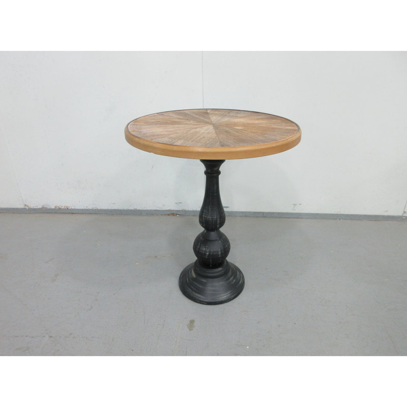 Table de bout de luxe avec design classique - Thé rond compact et glamour pour les petits espaces