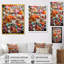 Multicolore coquillage symphonie - art mural côtier tropical-229985727-229985607
