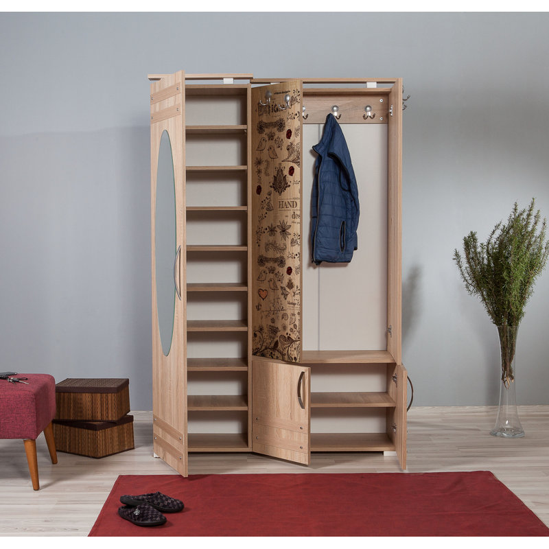 Arbre d'entrée Spreckels avec rangement pour chaussures