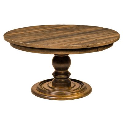 Barnaby Round Dining Table, Reclaimed Barnwood
