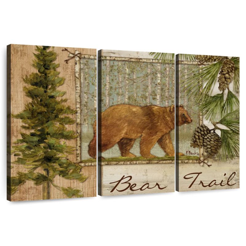 Sentier des ours, H 24 po x l 38 po