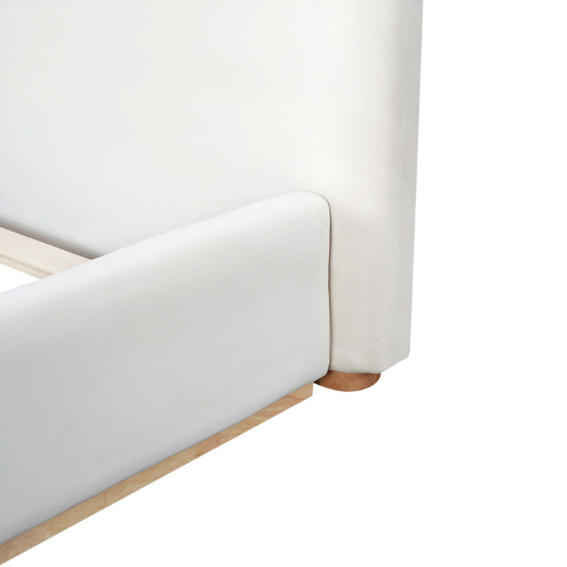 Elegant Upholstered Bed