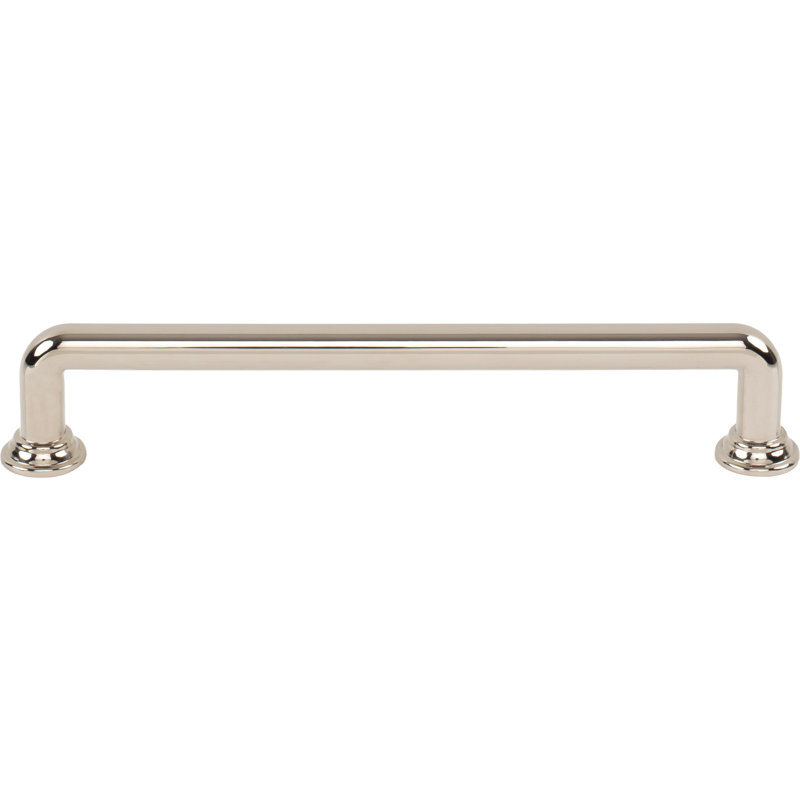 Davis Bar / Handle Pull, Polished Nickel, 6 27/100"