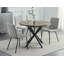 Bouse Round Metal Base Dining Table