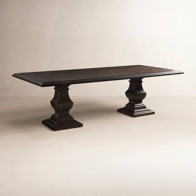 Mango Solid Wood Dining Table, 30" H x 98" L x 44" W