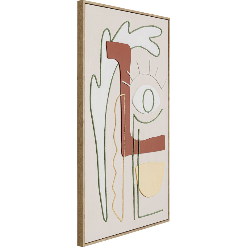 Art Eye Right Art Print on Canvas