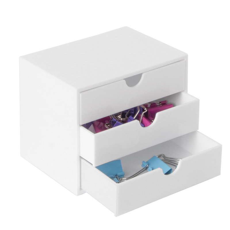 3 Drawer Stackable Drawer