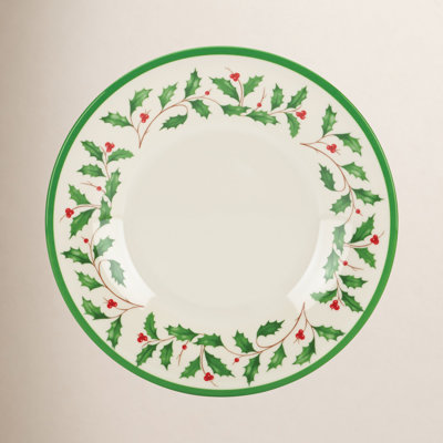 Holiday Melamine 8" Salad Plate