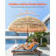 Double-Layer Thatch Tiki Umbrella Easy Assembly