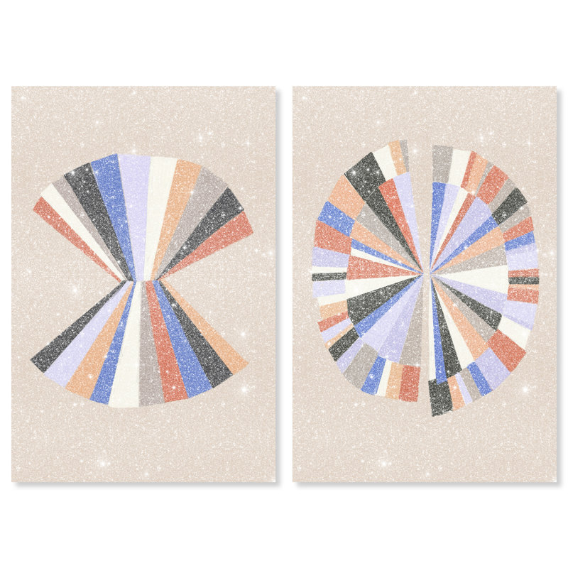 Minimally Perfect Set Set by Oliver Gal, 10"H x 15"W, Gallery Wrapped