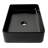 ALFI brand ABC902-BM Black Matte 24" Modern Rectangular Above Mount Ceramic Sink-58646692