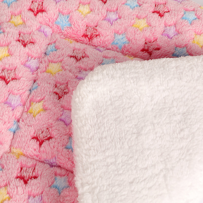Tapis de caisse Cozy Pet Mat, Très petit (l 19,7 po x P 15,7 po x H 0,8 po), Rose